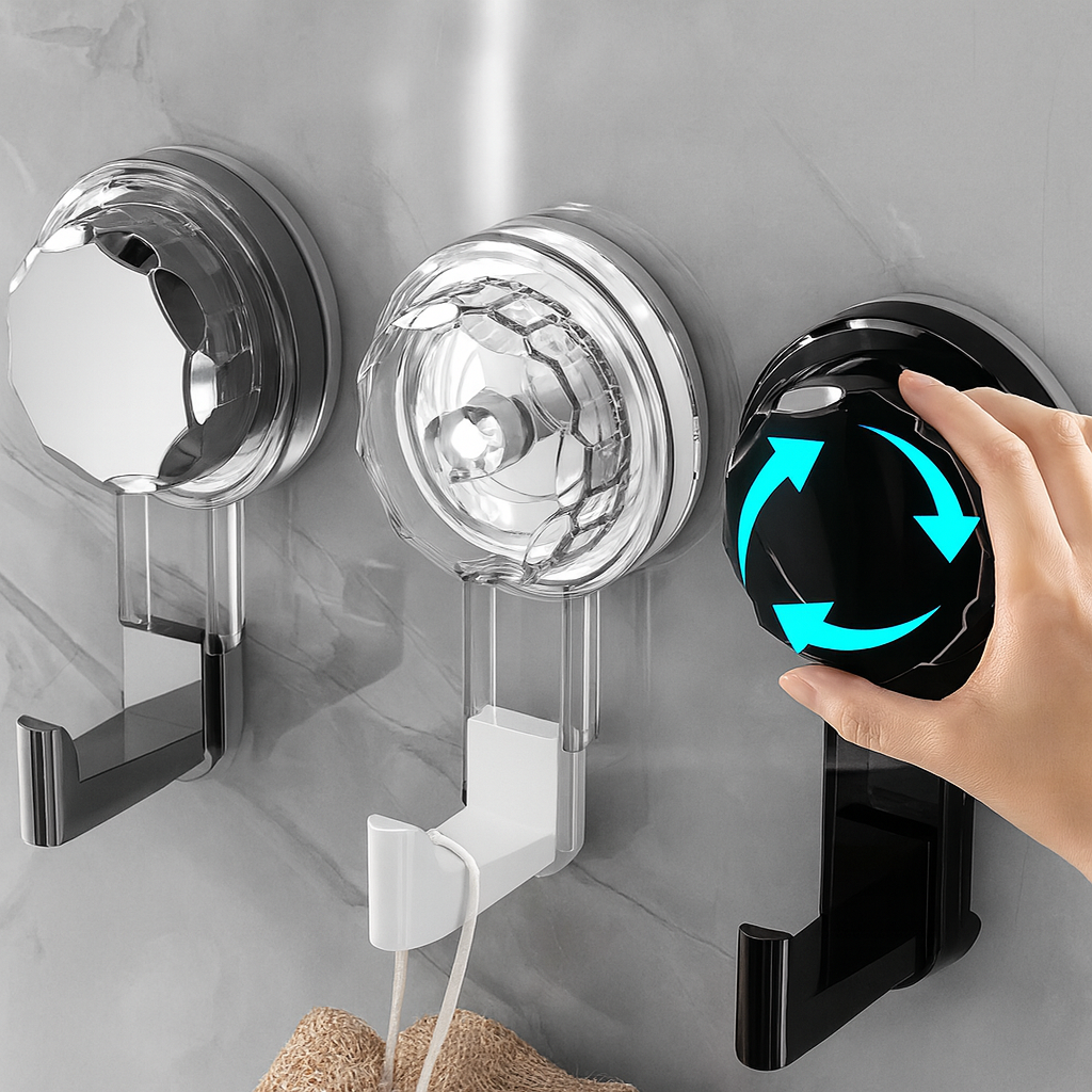 Vacuum Hooks Powerful Suction Cup